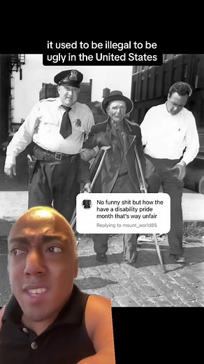 look up “the ugly laws” ! 📖