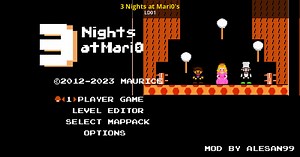 3 Nights at Mari0's Mod for Mari0 | Mari0 Mods