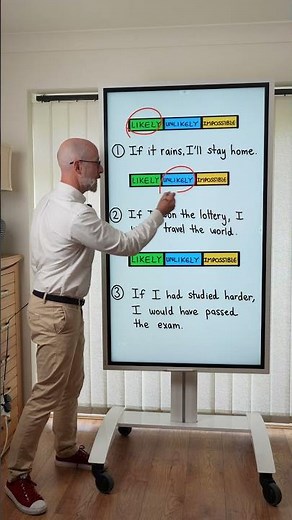 Conditionals Explained in 20 seconds! 🤯 #learnenglish