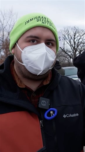 CNN reporter rides along with group monitoring immigration agent movement