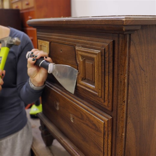 Modernizing Outdated Furniture | Furniture Flipping Teacher