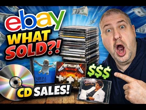 I Sold Over $430 of CDs In A Week On eBay!