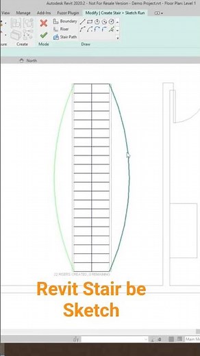 Revit Stair by Sketch!