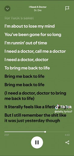 Dr. Dre ft. Eminem & Skylar Grey - I Need a Doctor