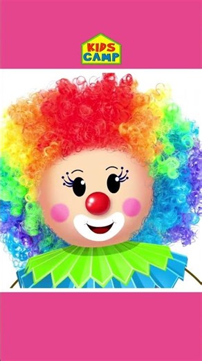 Elly's Funny Clown Face Finger Family Song 🤡 #shorts #kidssong #nurseryrhymestreet