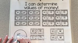 15K views · 195 reactions | MONEY * Functional and differentiated skill work that covers mathematics standards-aligned topics for grades K-3. US and Canadian currency included. (TpT bit.ly/MDCadaptedmath or at The Shop bit.ly/MDCMoneyAWB ) | Mrs. D's Corner | Facebook
