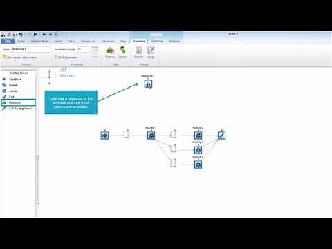 Adding detail to the simulation | SIMUL8 video tour
