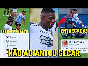 PARABÉNS, FELIPE MELO! BOTAFOGO BENEFICIADO, JOHN TEXTOR CAUSANDO E FELIPE MELO ENTREGANDO