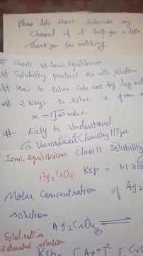 Iq1#shorts #11th Ionic Equilibrium # Find [Ag2CrO4] Ksp Ag2CrO4 given @VeenaDixitChemistryIITjee