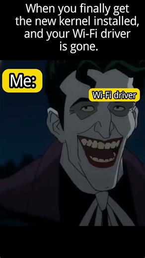 Improved performance, new problem #distrotube #memes #linux #linuxos