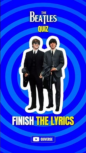 Guess The Beatles Song Challenge! 🎤 99% Fail! #beatles #shorts