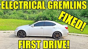 227K views · 5.5K reactions | My Free Lexus Was An Electrical Nightmare But I Fixed EVERYTHING For Cheap! First Drive! | Legitstreetcars | Facebook