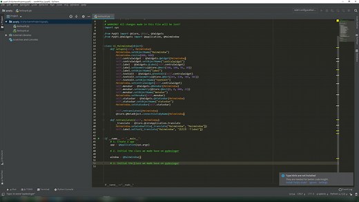 Python界面库学习，PyQt5学习