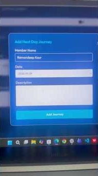 Day 3 of journeyverse series | Making Dashboard Using Ai #journeyverse#viralshorts#vibecoding#ai