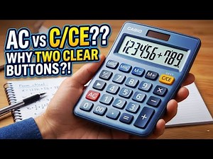 AC vs CE – The Calculator Trick Most People Don’t Know!