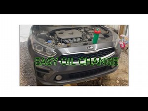 Oil & Filter Change. EASY. DIY. 2019 Kia Forte.