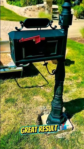 📫How to install a mailbox #danben #jdbm #howto #diy #DN-BN #propainter #pressurewashing