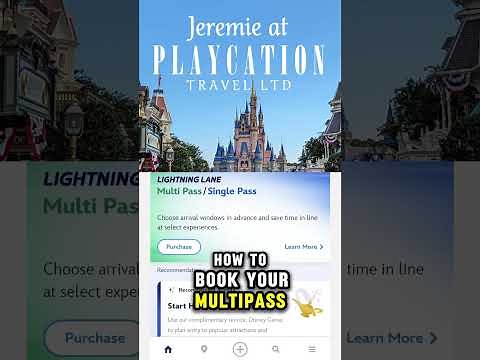 How to Book Disney World Lightning Lane MultiPass & Single Pass | Step-by-Step App Tutorial