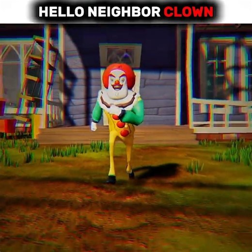 Hello Neighbor Original vs With Clown🤡 #helloneighbor #edit #viralshorts #like #valepro