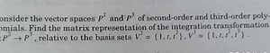 onsider the vector spaces P2 and P3 of second-order and third-o... | Filo