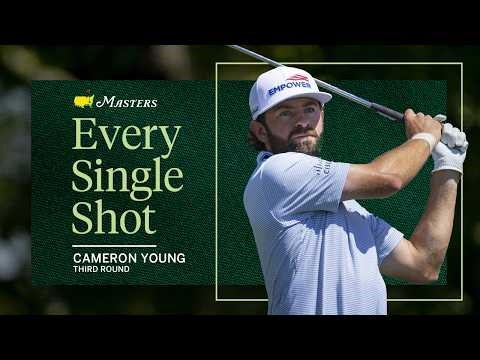Cameron Young’s Third Round | Every Single Shot | The 2026 Masters