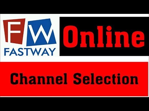 FastWay Select Channel Online.