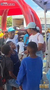 18 years of giving back through the SFP Pocket Rocket Foundation! This year’s Christmas Treats were even more meaningful in light of the continued relief efforts following Hurricane Melissa. We continue to show up for our communities through initiatives like these and all of our annual programs. Seeing the children enjoy the activities in Waterhouse today, on Shelly-Ann Fraser Pryce Drive, made it even more special. 🥹😊 #PocketRocketFoundation #christmastreats2025 | Shelly-Ann Fraser-Pryce