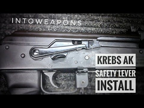 Krebs AK Safety Lever: Installation of AK-47 Safety Lever