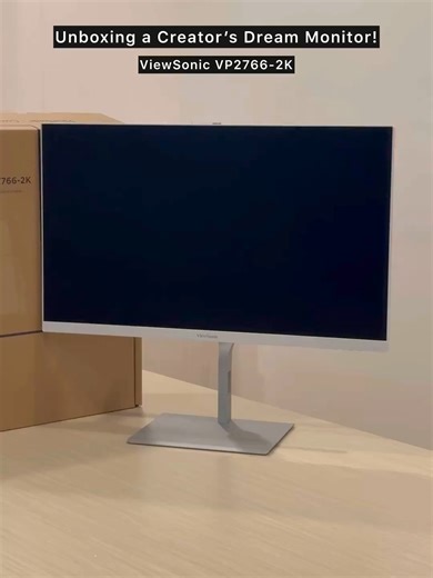 Monitor ViewSonic ColorPro VP2766‑2K untuk Kreator