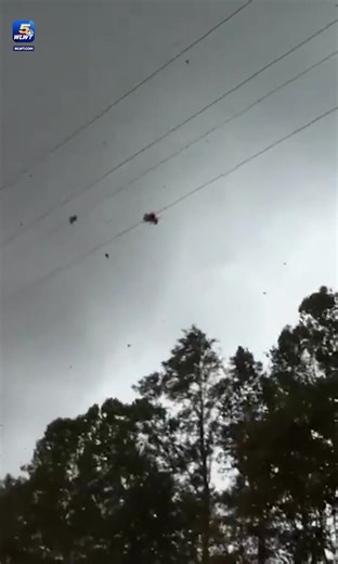 WATCH: A look at the front of a storm that triggered a tornado warning in parts of Northern Kentucky and Brown County, Ohio, Monday evening. Latest: http://www.wlwt.com/article/cincinnati-forecast-weather-outlook-downpours-lightning-wind-gusts/67996804 | WLWT