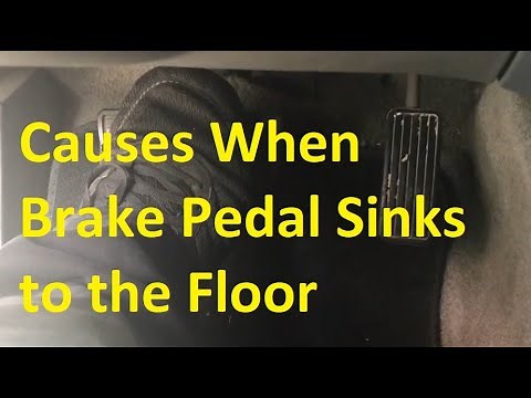 5 Causes When Brake Pedal Sinks to the Floor