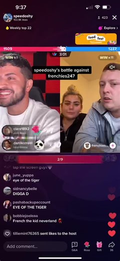 Speedoshy vs Frenchies247: 11 Win Streak Showdown