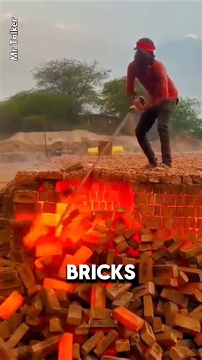 Here's how to make red bricks