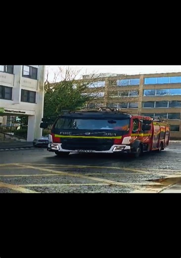 Rare Pump Arrives at Bristol Central Fire Station