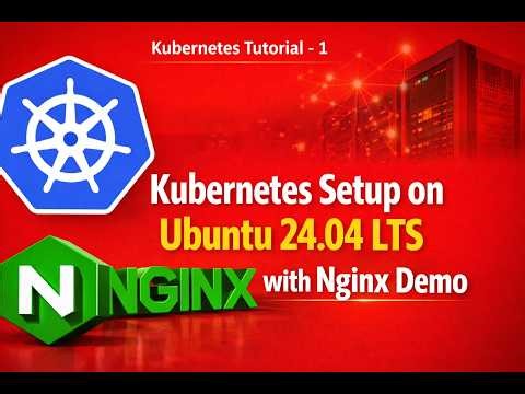 Kubernetes Setup on Ubuntu 24.04 LTS 🚀 Step-by-Step Beginner with Nginx #kubernetes #devops #ubuntu