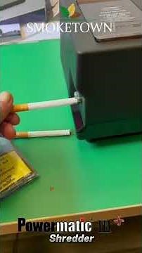 Powermatic 3+ mit Schredderfunktion - Stopfen Sie Ihre Zigarette jetzt ganz einfach. Tutorial