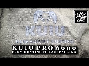 Kuiu Pro 6000: From Hunting to Backpacking - First Look and Unboxing