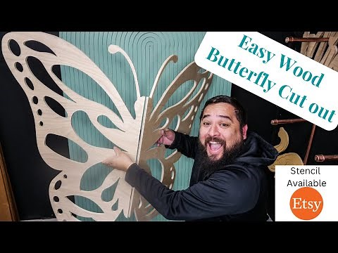 How to DIY a Butterfly Backdrop for Balloon Garlands
