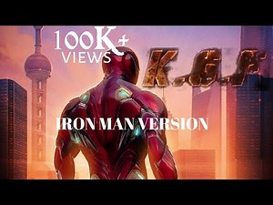 KGF Song in IRON MAN Version RDJ birthday special