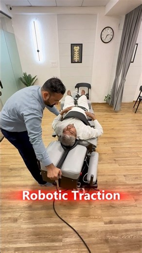 Robotic Chiropractic technique For L4 L5 Bulging Disc Sciatica pain