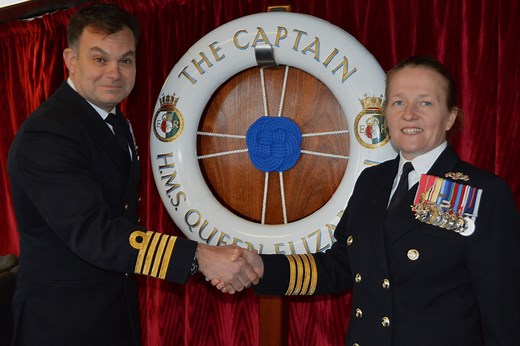 Female Captain officially appointed as new HMS Queen Elizabeth Commanding Officer