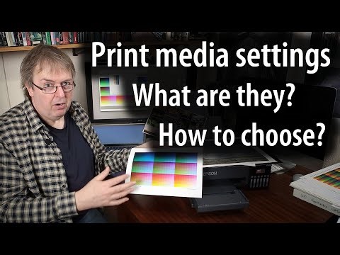 What are media settings, how do they differ from paper profiles and how do you choose which to use