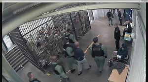 Video shows jail inmates clapping for accused cop killer