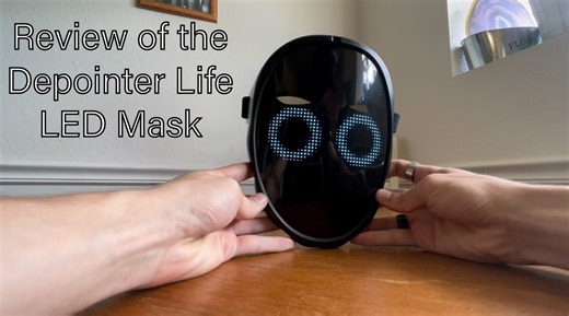 Watch HONEST review of my Depointer Life LED Bluetooth Mask on Amazon Live