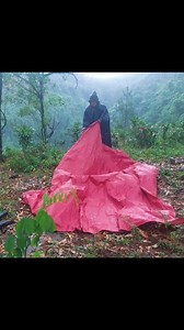 237K views · 7.1K reactions | Solo Camping in a Storm – Setting Up a...