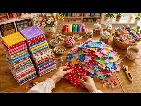 Transform Scraps of Fabric into a Stunning Quilt - Beautiful Quilting For Beginner