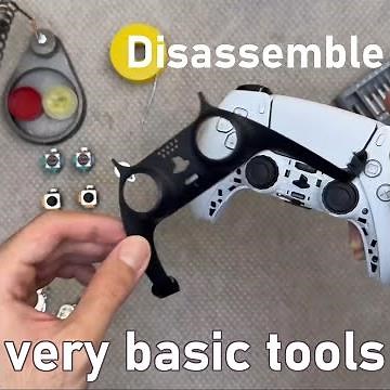 Disassemble your PS5 controller with home tools