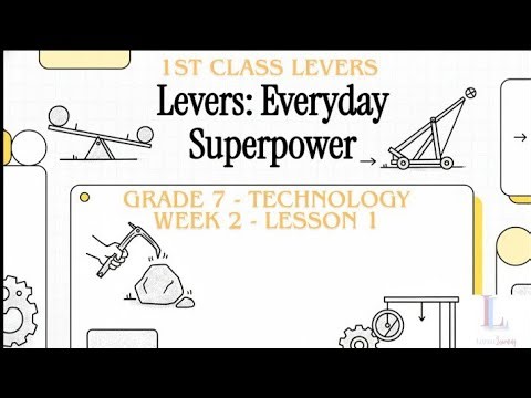 Grade 7 | Technology | Levers, First Class | Week 2 | Lesson 1