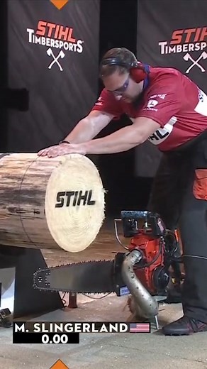Matt Slingerland Dominates Hot Saw in Chainsaw Competition