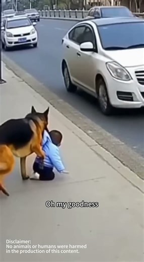 Dog Protects Baby—Heartwarming Moment!
